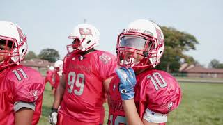 Inkster Buccaneers VS Eastside Cowboys Football Highlights 12U  B TEAM [upl. by Ecnerrot]