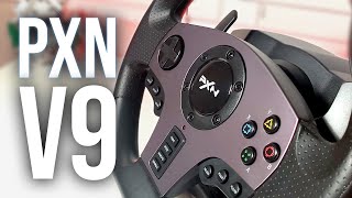 PXN V9 Steering Wheel  Unboxing amp First Impressions [upl. by Linus]