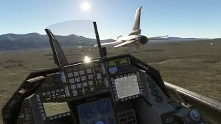 MSFS  Fooling around with F16s in VR [upl. by Kcirdahc]