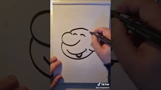 Tuto pour dessiner Gaston Lagaffe [upl. by Remmus]