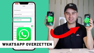 Hoe zet je WhatsApp geschiedenis over naar iPhone [upl. by Ahsiken]