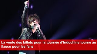 La vente des billets pour la tournée d’Indochine tourne au fiasco pour les fans [upl. by Oigroig]