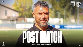 Post Match Colantuono dopo ParmaRes Women [upl. by Seadon]