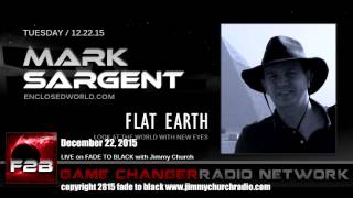 Ep 376 FADE to BLACK Jimmy Church w Mark Sargent The Flat Earth LIVE on air [upl. by Hagile]