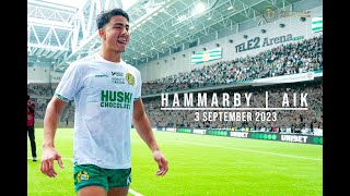 DERBYSEGER  HAMMARBY VS AIK  2023 [upl. by Evvy]