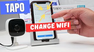 TP Link Tapo C100 Change WiFi Network Easy StepbyStep [upl. by Bradshaw230]