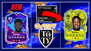 New TOTY EVO amp DAVIES Flashback SBC  FC 24 [upl. by Nidraj394]