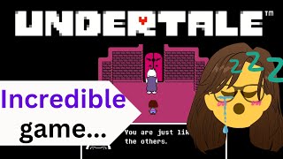 Lets play UNDERTALE for the First Time soft spoken ASMR game music keyboard sounds PART 1 [upl. by Alda526]