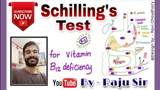 Schillings test for vitamin B12 deficiency [upl. by Ahsieki]