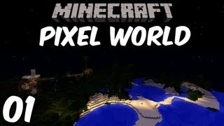 MINECRAFT PIXEL WORLD  01  Wasn das DeutschHD [upl. by Ainolloppa]