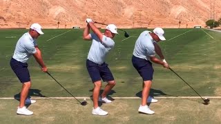 Bryson Dechambeau SMASHING DRIVER  World Long Drive  Full Speed  SLOW MOTION [upl. by Branca]