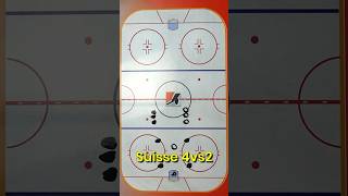 Suisse 4vs2 hockeymineur shorts hockeydrills [upl. by Nnylassej]