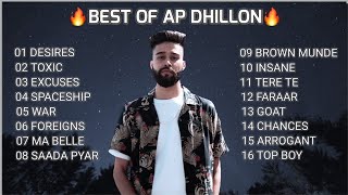 Best of Ap dhillon  ap dhillon all songs jukebox  punjabi songs  new punjabi songs 2022 [upl. by Jempty]