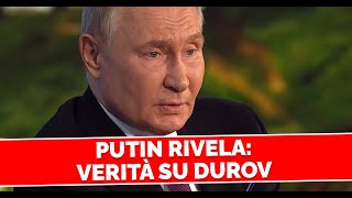 Putin Svela Perché le Autorità Hanno Agito contro Durov Scopri la Verità [upl. by Koziara152]