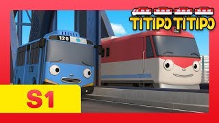 Titipo S1 E15 Titipo y Tayo l Caricaturas para Niños l Titipo Titipo Español [upl. by Llerrot722]