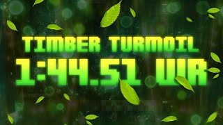 Crossy Road Castle Timber Turmoil WR Speedrun 14451 [upl. by Harrietta]