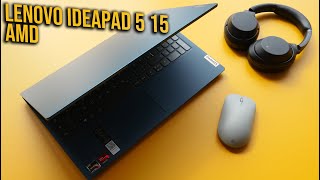 Lenovo IdeaPad 5 15 AMD Blau  Unboxing [upl. by Adaynek]