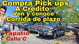 A Credito Pick ups ven y conoce corridas de plazo Tianguis tapatio autos de mexico [upl. by Robyn]