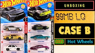 Unboxing  Hot Wheels 2025 Case B [upl. by Itnavart]