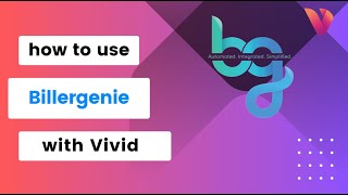 Connect quickbooks through Vivid with Billergenie [upl. by Sharl746]