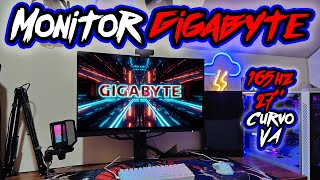 ESSE MONITOR MUDOU MEU SETUP  Gigabyte G27FC A 27 Pol Curvo Full HD 1ms 165Hz [upl. by Enneibaf]