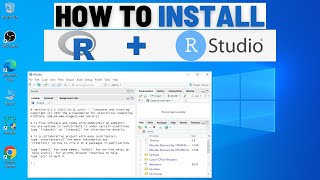 How to Download and Install RStudio 2024 [upl. by Niar]