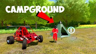 Starting a new campground business farmingsimulator22 viral roleplay gaming fs22 [upl. by Eceela]