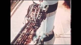 Apollo 11 Rocket Blast Off Sequence archival footage [upl. by Anelak529]