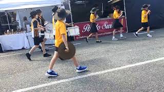 Nundah State School Marching Band marching past at Nundah Festival 2023 [upl. by Atinomar120]