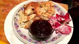 Famous Austrian Pancakes Kaiserschmarrn with Rum Soaked Raisins [upl. by Elocn]