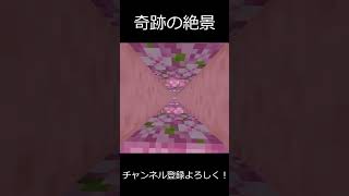 【絶景】桜の奇跡【逆再生】minecraft マインクラフト マイクラ [upl. by Lynden744]