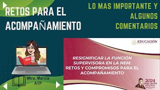 Reto de acompañamiento del supervisor Orientaciones para supervisores y directores [upl. by Maram515]