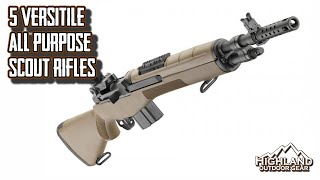 5 of the Best Scout Rifles Available Today [upl. by Evilo537]