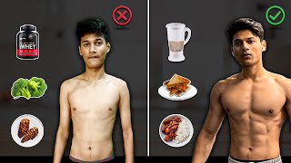 5 Diet Tips For Skinny Guys  How to Bulk Up Fast  My Complete Guide [upl. by Rao]