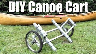 Folding Canoe Portage Trolley made from Recycled Materials Strong Stable and Lightweight [upl. by Alegnasor]