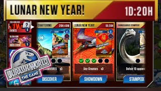 Jurassic World The Game Lunar New Year Chalenge Battle [upl. by Anavi42]