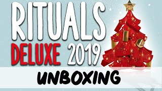 Rituals Deluxe Adventskalender 2019 Inhalt UNBOXING [upl. by Stambaugh]