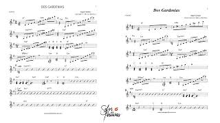 DOS GARDENIAS ANGEL CANALES Sheet Music for Orchestra SALSA PARTITURAS [upl. by Tonye129]