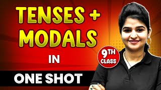 TENSES  MODALS in 1 Shot  FULL Chapter Coverage THEORYPYQs  Class9th English [upl. by Everara]