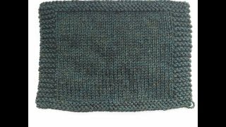 How to Knit the Stockinette Stitch [upl. by Aiuoqes]