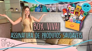 Abrindo meu BOX de produtos saudáveis Será que valeu a pena BOX VIVA [upl. by Canon]