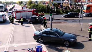 Schwerer Verkehrsunfall auf der B47 in Bensheim [upl. by Ayiram515]