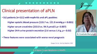 IS IT LUPUS LUPUS NEPHRITIS VS MAPS  Dr Maria Jose Cuadrado [upl. by Mastic]