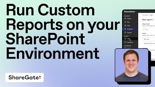 Run Custom Reports on your SharePoint Environment [upl. by Naomi714]