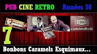 PUB CINE RETRO ANNEES 50 A LENTRACTE 77 MIKO et les cannibales KREMA BONBONS BECCO [upl. by Atnoed591]