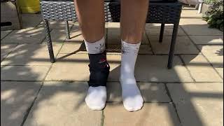 McDavid Ankle Brace Review and Try On [upl. by Padegs]