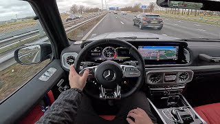 THE NEW MERCEDES AMG G63 G WAGON TEST DRIVE [upl. by Joo]