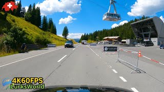 Driving in Switzerland  Zweisimmen To Glacier3000  4K60 Road Trip [upl. by Alic]