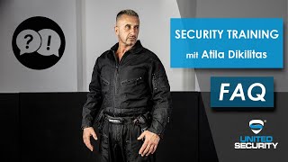 Security Training  Häufig gestellte Fragen Sicherheitsgewerbe [upl. by Thatch]