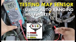 MAP Sensor Testing Using a Multimeter Detailed Version [upl. by Verdha893]